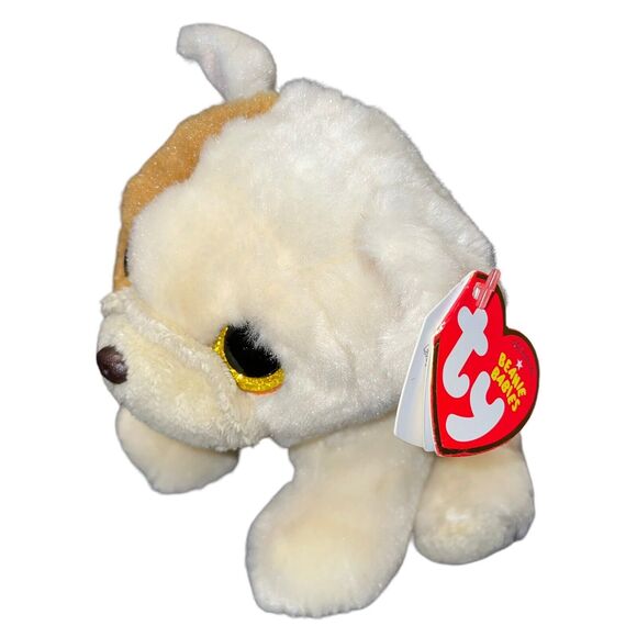 Ty Beanie Babies Plush Pug Dog Houghie Pup Stuffed Animal Nursery Baby Shower 6" - Picture 6 of 13